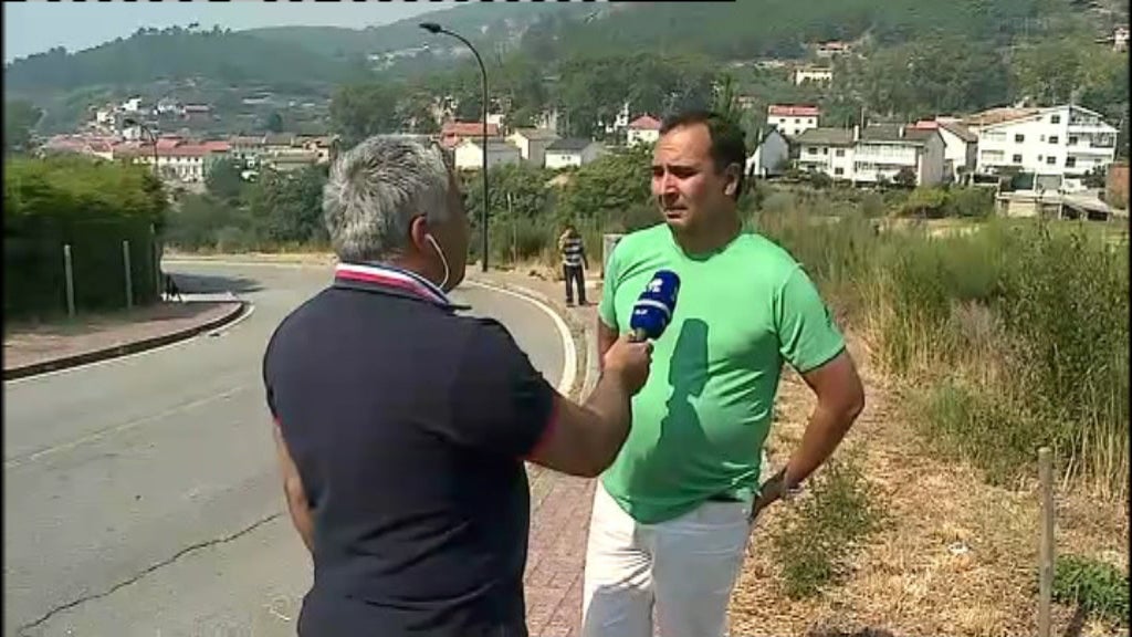 Incêndios florestais na região da Covilhã