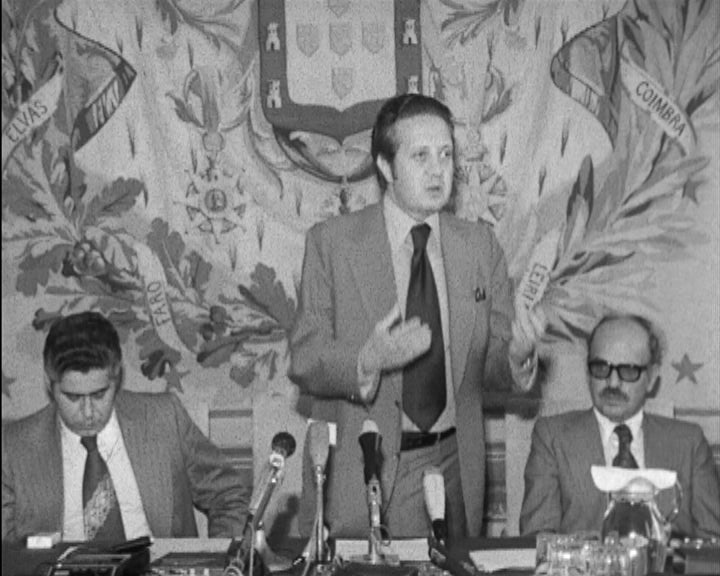 Conferência de imprensa de Mário Soares