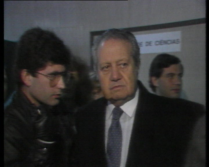 Mário Soares na Faculdade de Ciências da UL