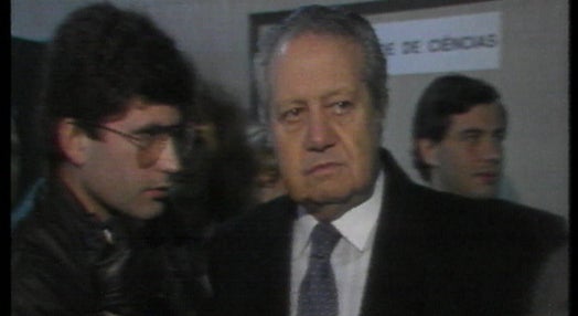Mário Soares na Faculdade de Ciências da UL