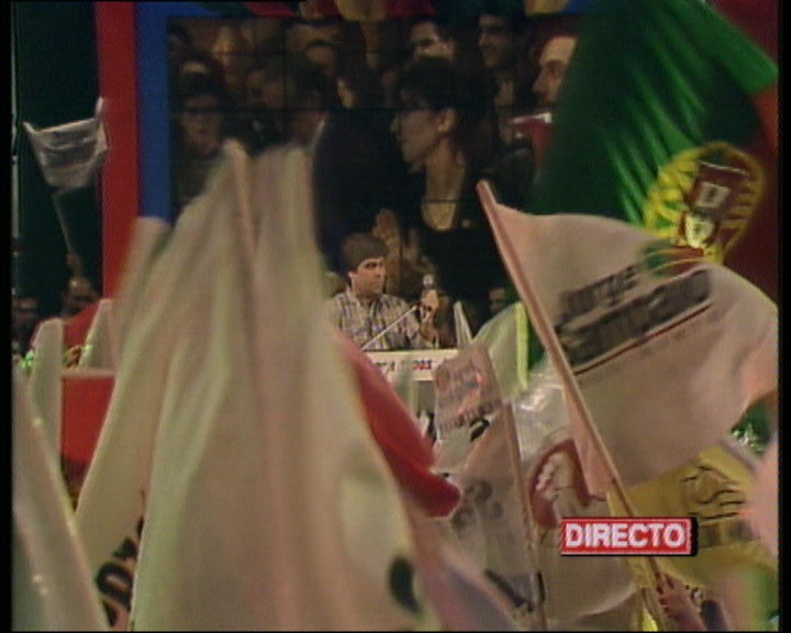 Comício de apoio a Jorge Sampaio