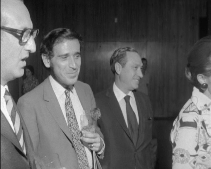 Inauguração da exposição de pintura de Luís Pinto Coelho no Rio de Janeiro