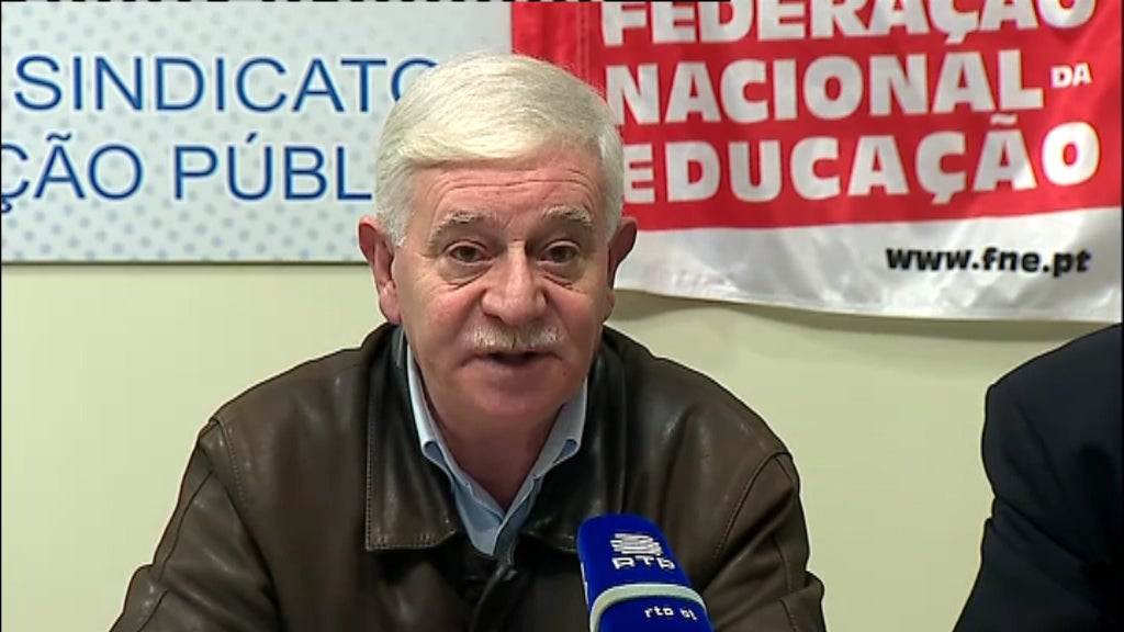 Conferência de imprensa da FNE e FESAP