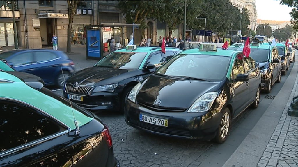 Protestos de taxistas