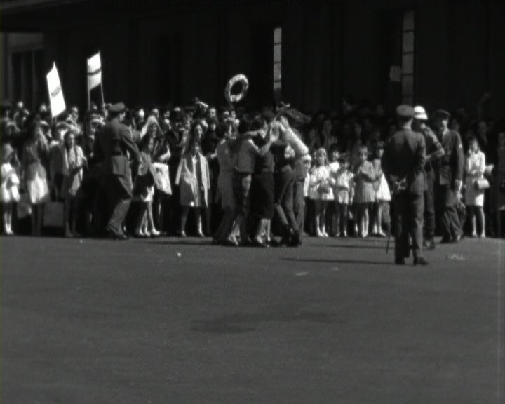 Chegada de militares a Lisboa