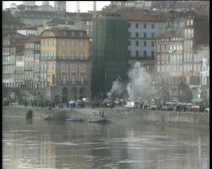 Águas descem no Porto