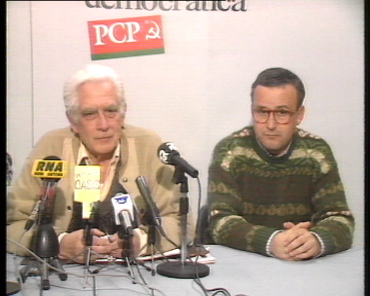 Conferência de imprensa de Álvaro Cunhal