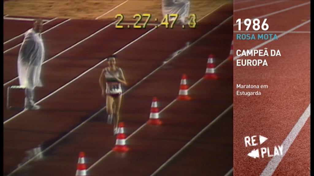 1986 Rosa Mota Campeão da Europa