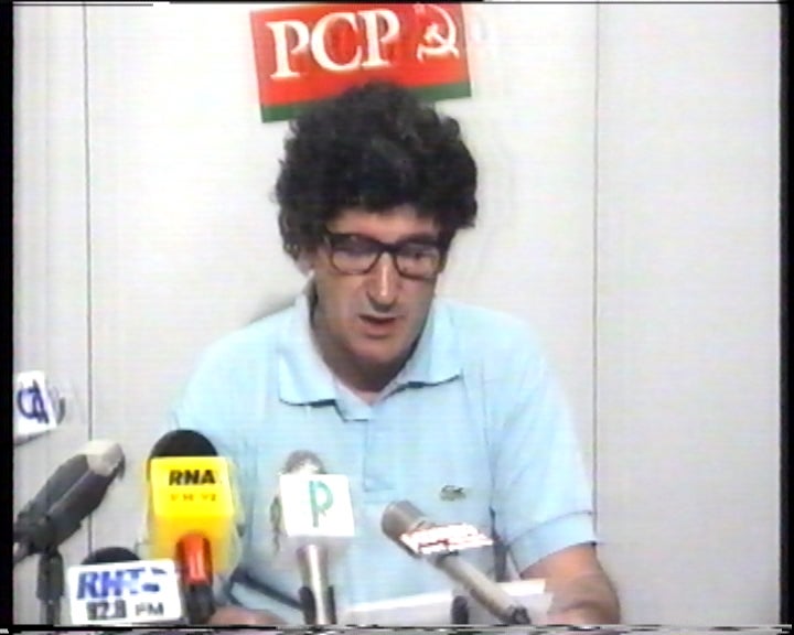Conferência de imprensa do PCP
