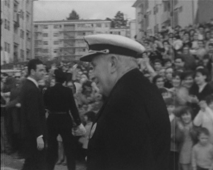 Visita deAmérico Tomás ao distrito do Porto