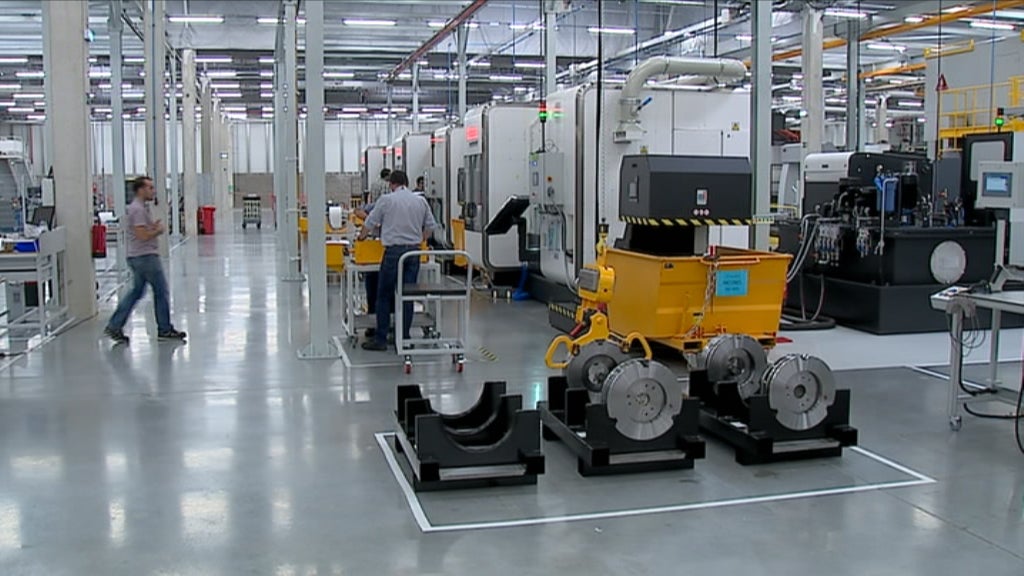 Inauguração da “Mecachrome Aeronáutica” em Évora