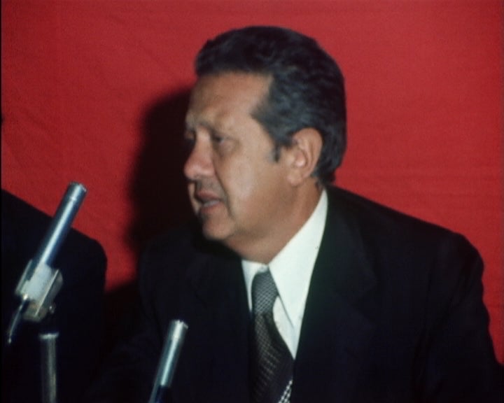 Conferência de imprensa de Mário Soares