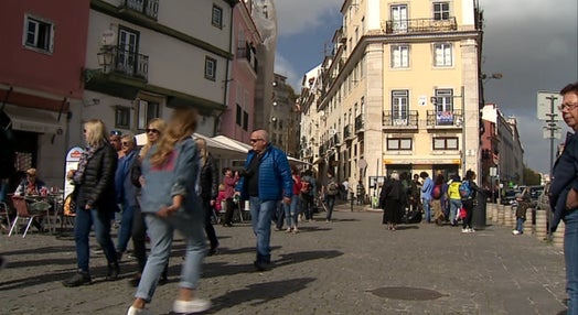 Pressão turística em Lisboa e no Porto