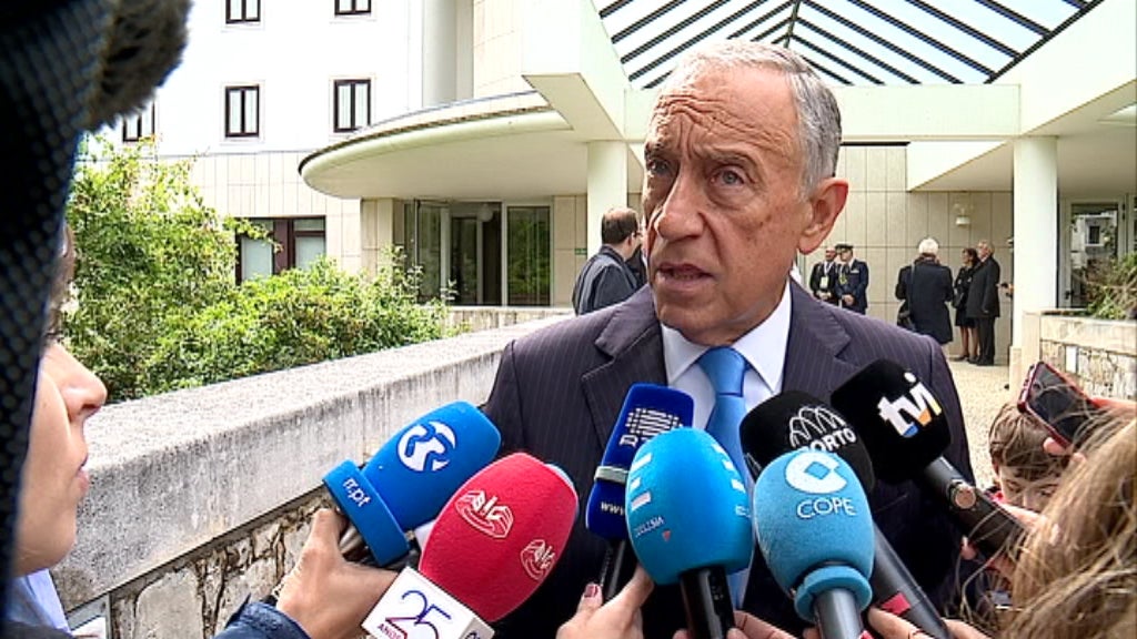 Marcelo Rebelo de Sousa em Fátima