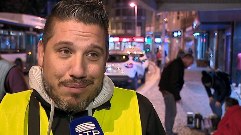 Apoio aos sem-abrigo no Porto