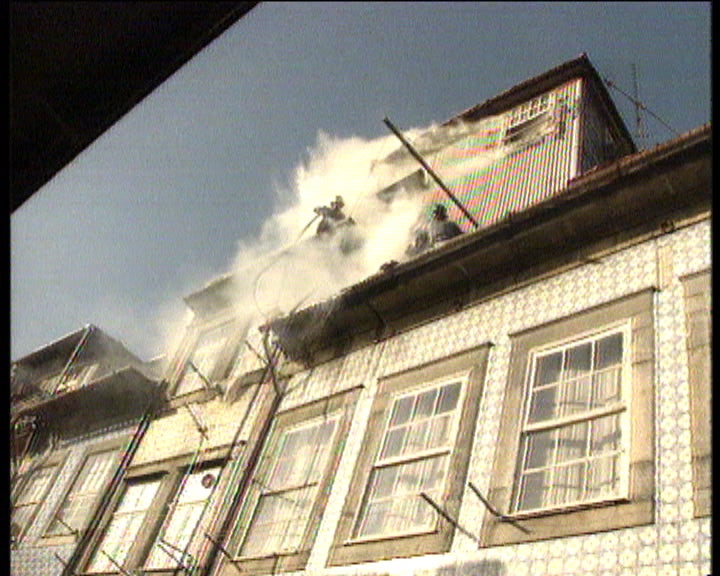 Incêndio no Porto