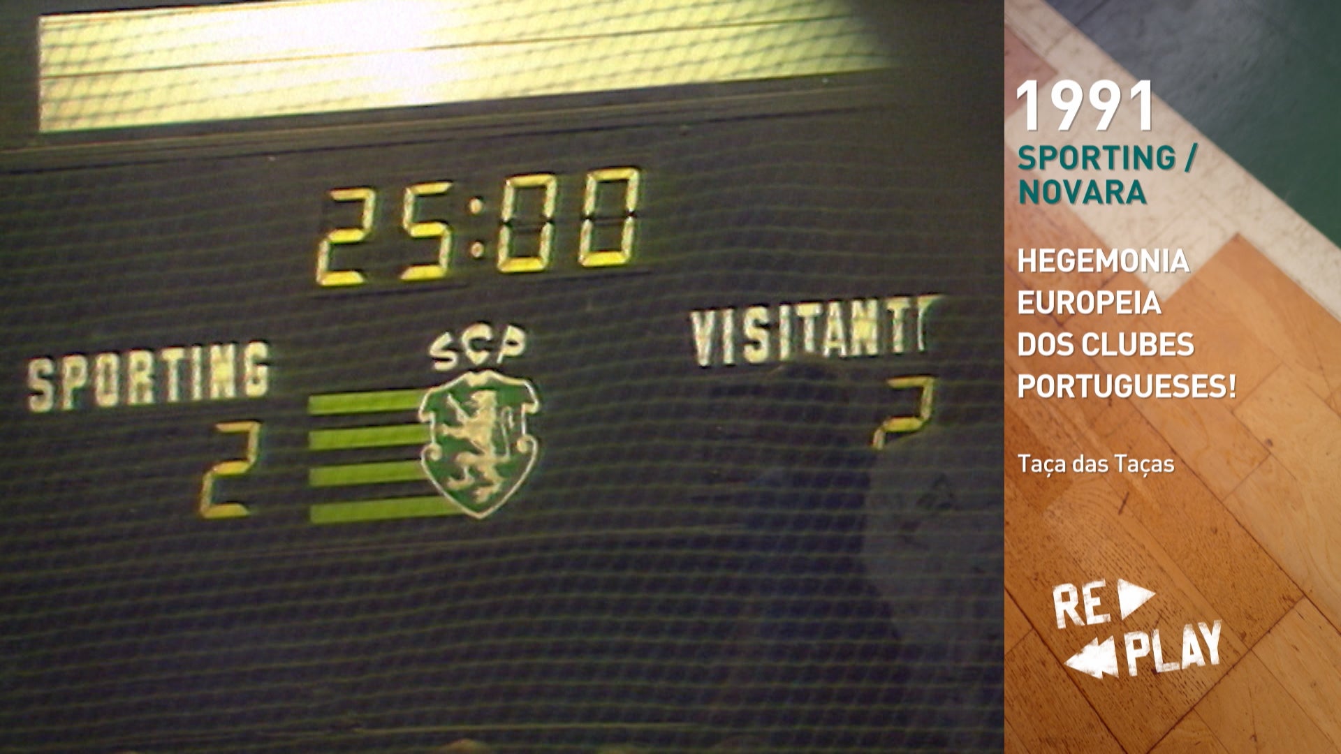 1991 Sporting / Novara: Hegemonia europeia dos clubes portugueses