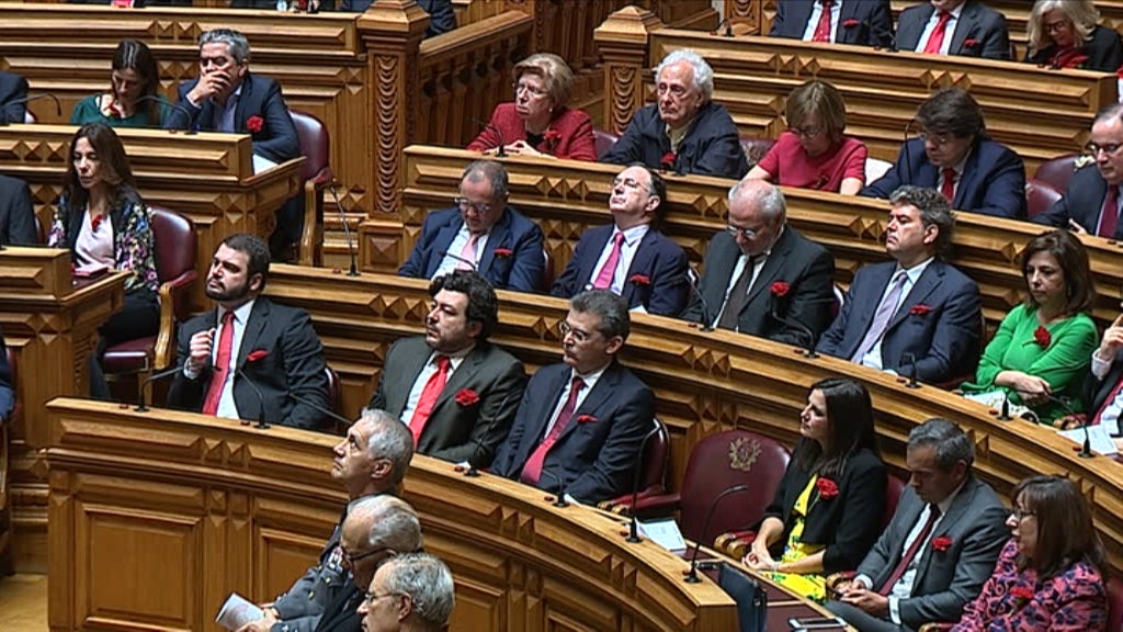 Comemorações do 25 de Abril na Assembleia da República