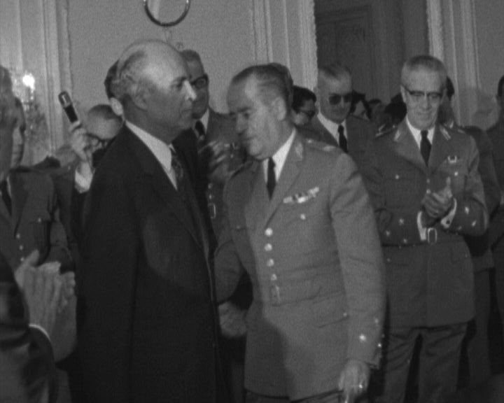 Despedida do General Moura dos Santos