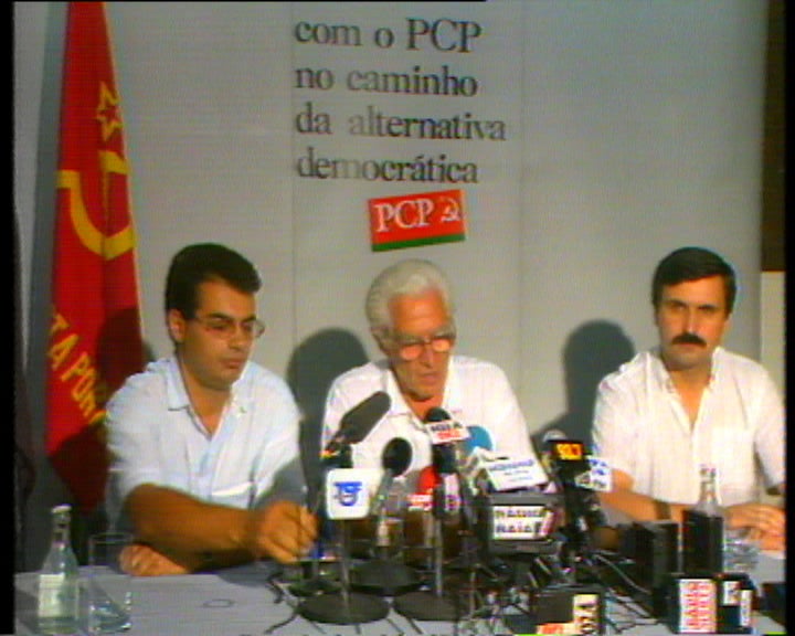 Conferência de imprensa de Álvaro Cunhal
