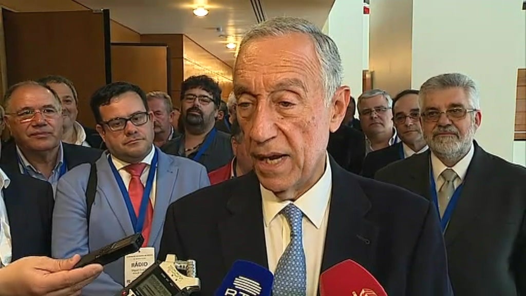 Declarações de Marcelo Rebelo de Sousa