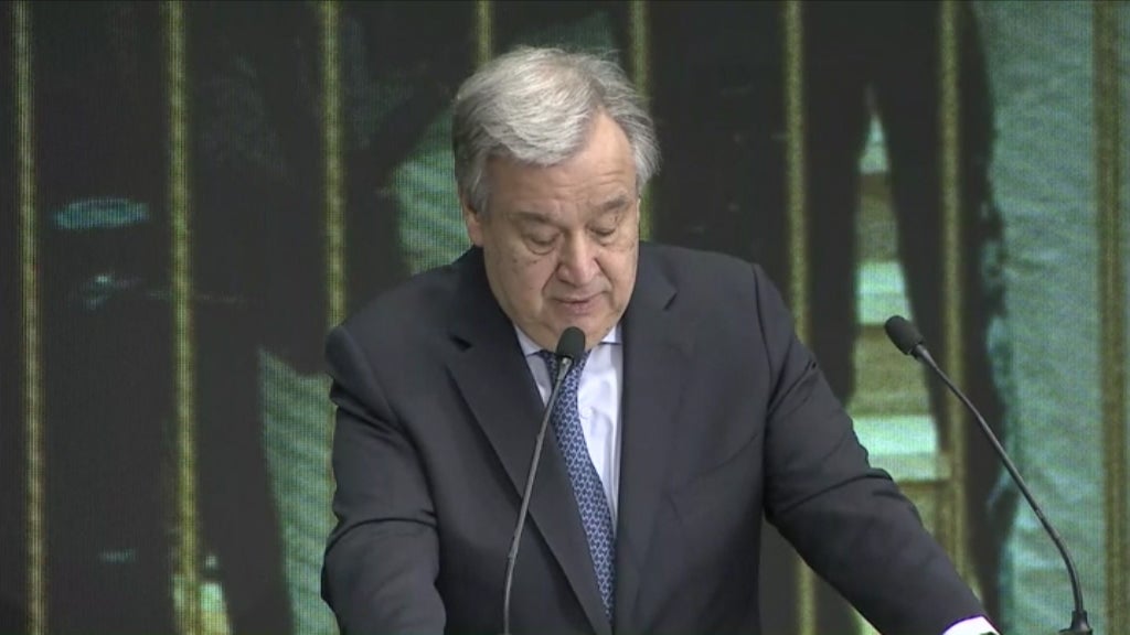 Intervenção de António Guterres