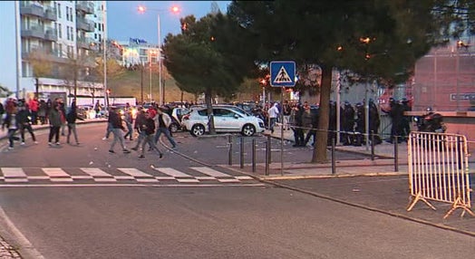 Futebol: confrontos no Benfica vs FC Porto