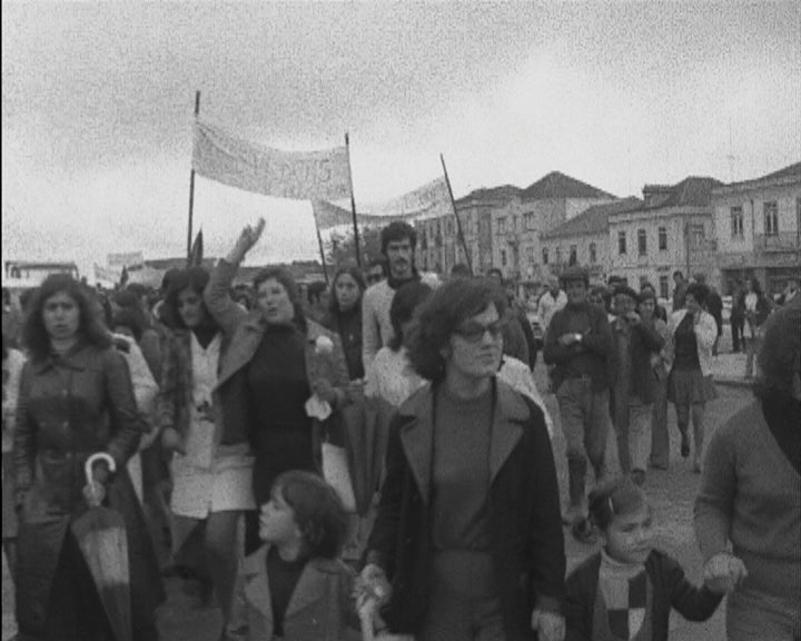 Manifestação de apoio ao MFA em Mafra