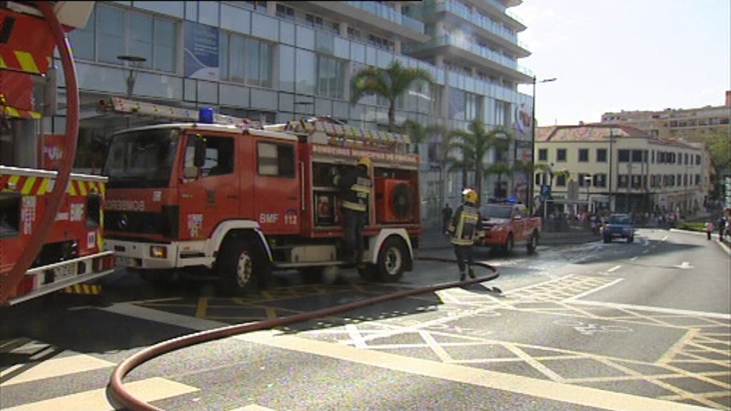 Incêndio no Funchal