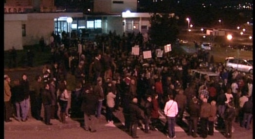 Protesto em Valença