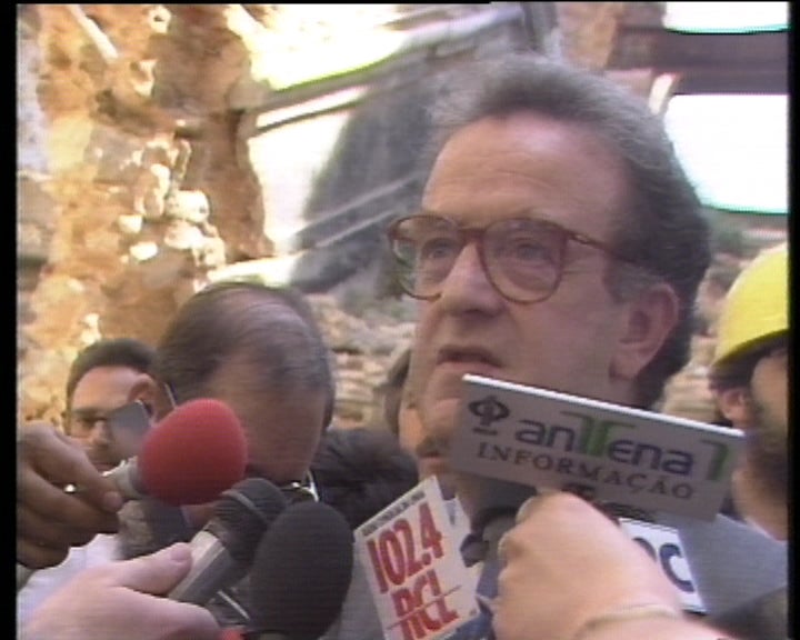 Obras de recuperação do Chiado