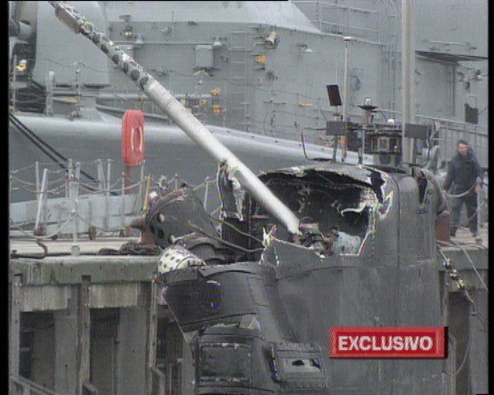 Acidente com submarino português