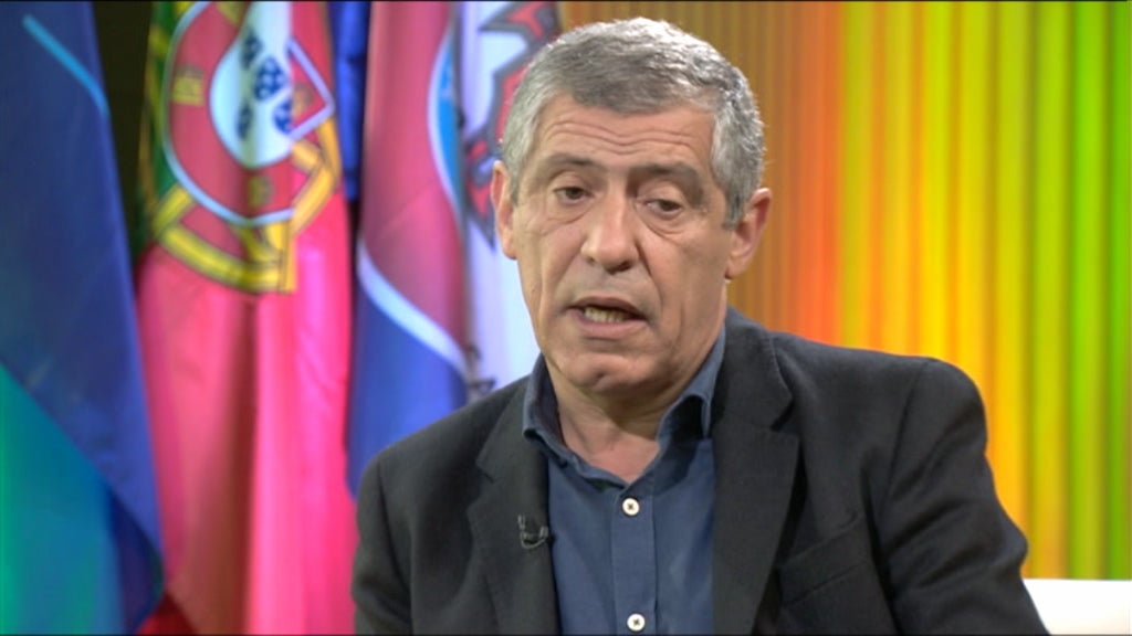Futebol: entrevista a Fernando Santos