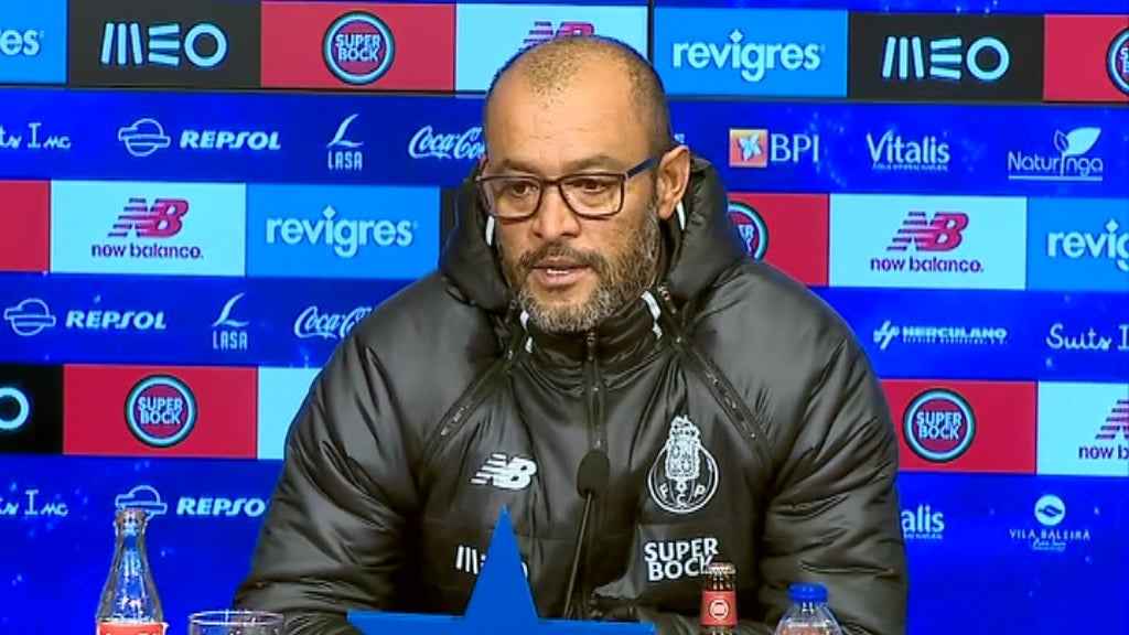 Conferência de imprensa de Nuno Espírito Santo