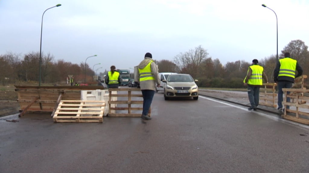 Protestos em França