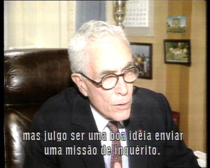 Reações de Clayborne Pell e Richard Boucher ao massacre de Dili