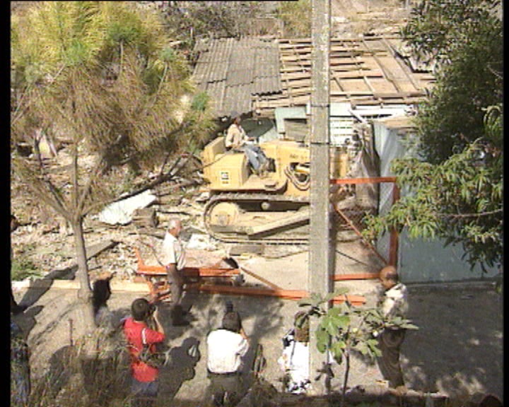 Demolição de barracas em Lisboa