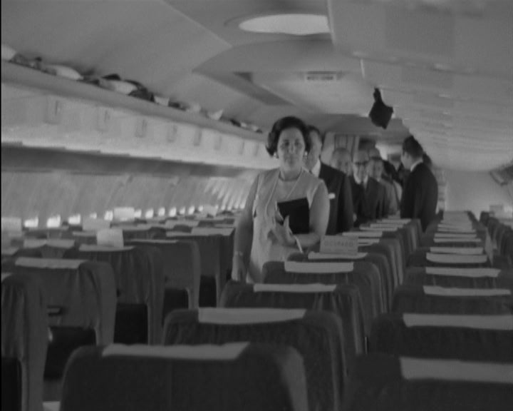 Baptismo de Boeing 707 em Luanda