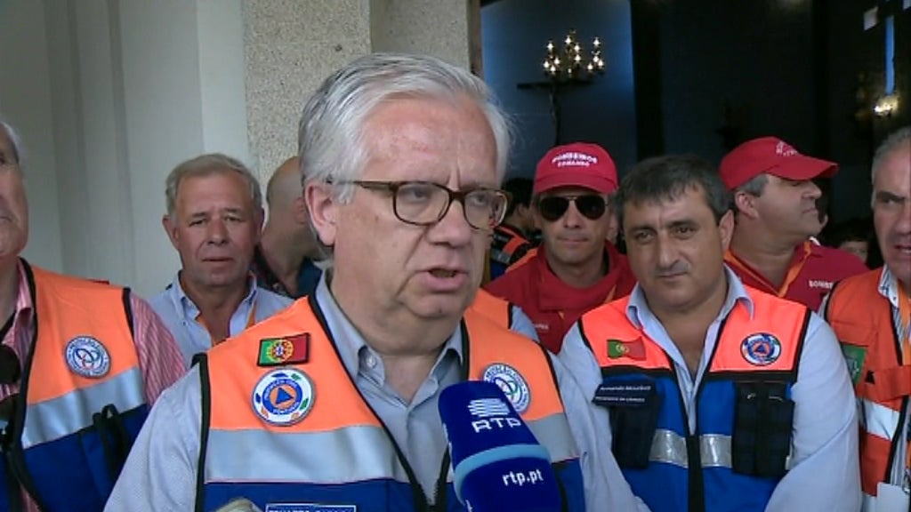 Exercício de combate aos incêndios