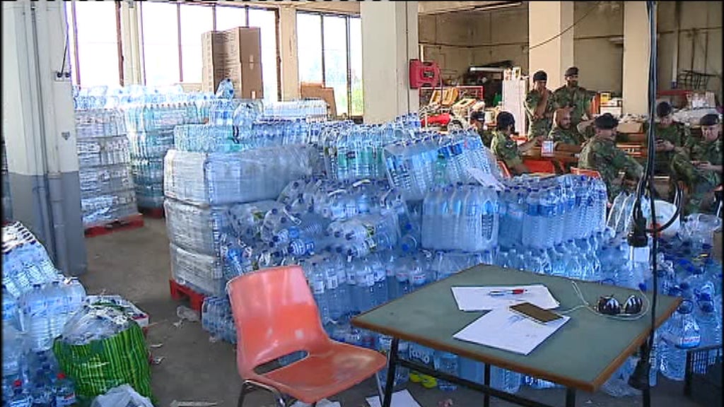 Apoio à população de Pedrógão Grande