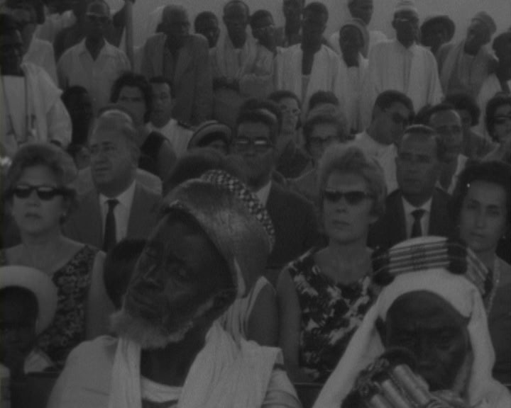 Inauguração de uma mesquita na Guiné