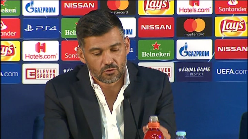 Declarações de Sérgio Conceição