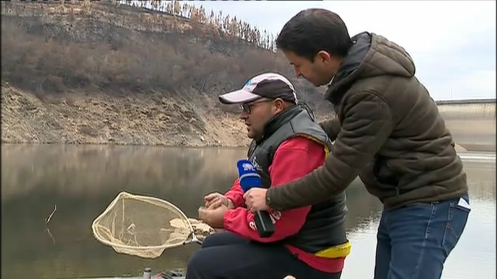 Barragem das Fronhas com pouca água