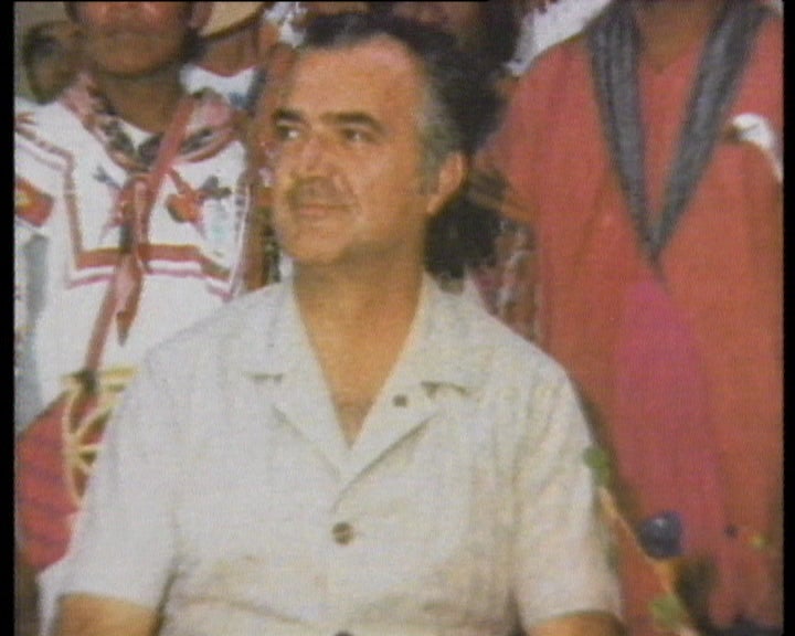 Chegada de Miguel de la Madrid