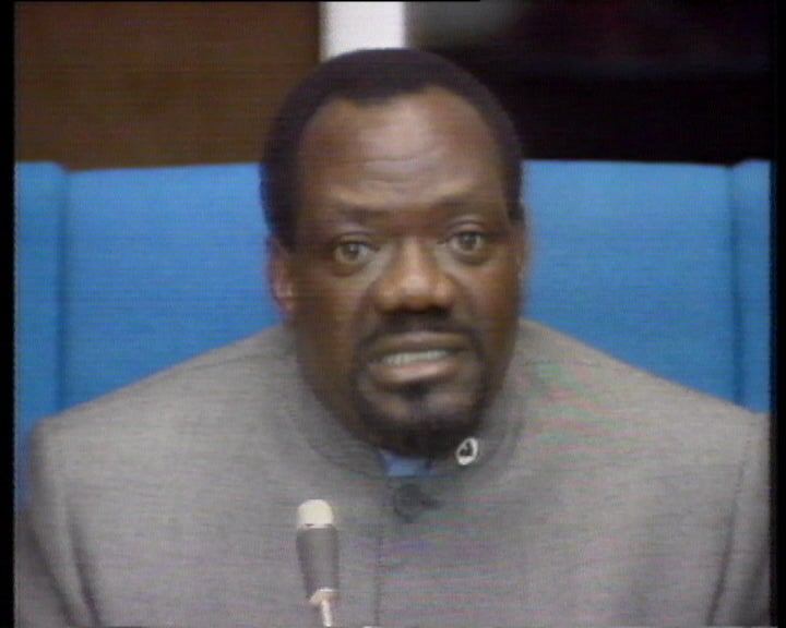 Jonas Savimbi no Parlamento Europeu