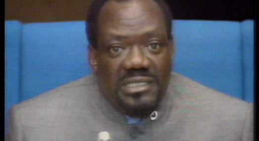 Jonas Savimbi no Parlamento Europeu