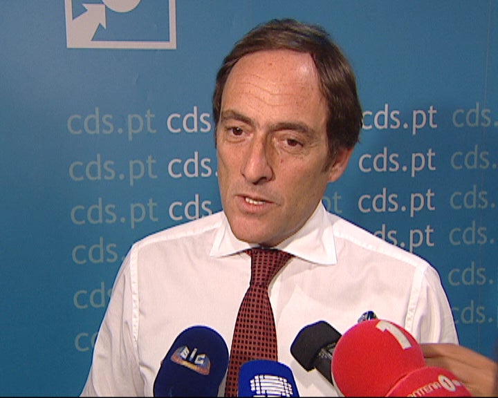 Paulo Portas contra o aumento dos impostos