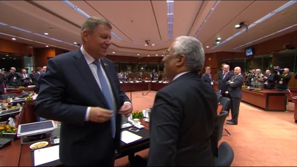 Reunião de António Costa com a Comissão Europeia