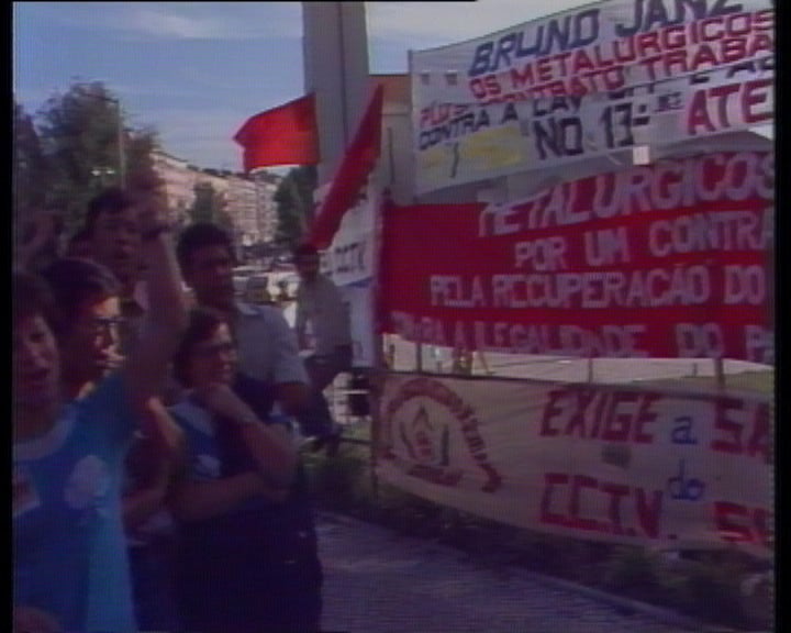 Vigília dos trabalhadores metalúrgicos