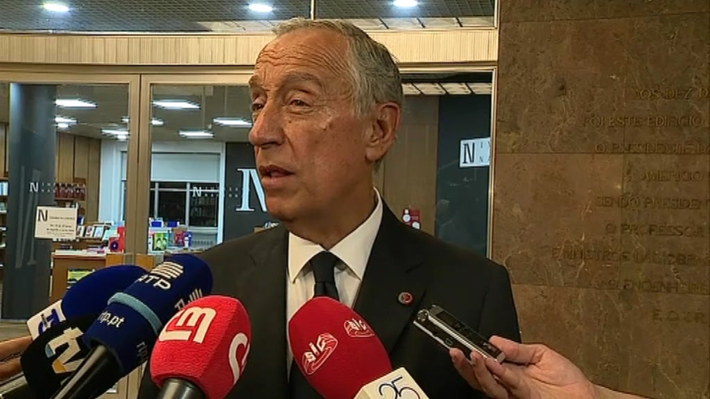 Declarações de Marcelo Rebelo de Sousa